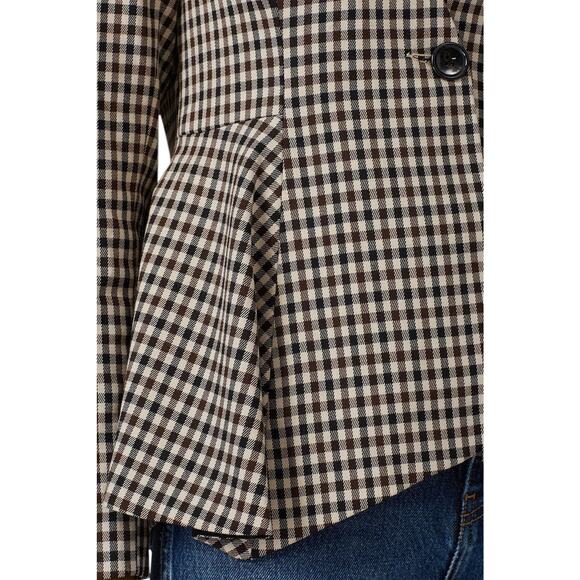 Waverly Grey Plaid Pipa Jacket Sz M - Picture 4 of 8